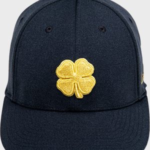 Rawlings Black Clover Gold Glove Fitted Hat